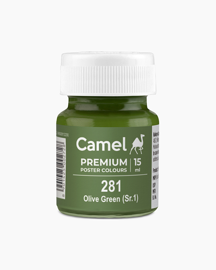 Olive Green Camel Premium Poster Colours